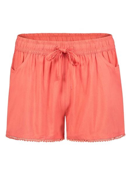 Fresh Made Szorty w kolorze czerwonym rozmiar: XS. Czerwone szorty Fresh Made, bez wzorów, z wiskozy. Za 21.92 zł.