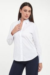 Koszula damska popelinowa Barbara2 JOOP!. Koszule Joop!, s, bez wzorów, bez kołnierzyka, bez ramiączek. Za 599.00 zł.