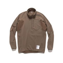 Bluza zapinana na zamek błyskawiczny Satisfy GhostFleece™. Brązowe bluzy SATISFY, l, bez wzorów, z dresówki, eleganckie, bez ramiączek, bez kaptura. Za 1,058.00 zł.