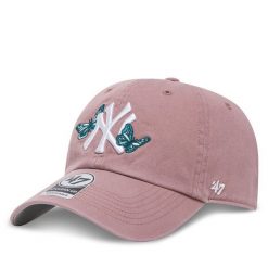 Czapka z daszkiem 47 Brand. Czerwone czapki z daszkiem 47 Brand, bez wzorów. Za 139.99 zł.