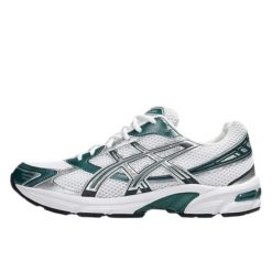 Buty do chodzenia dla dorosłych ASICS Gel-1130 Dark Neptune. Zielone buty do biegania ASICS, bez wzorów, z gumy, bez zapięcia, do biegania. Za 2,176.27 zł.