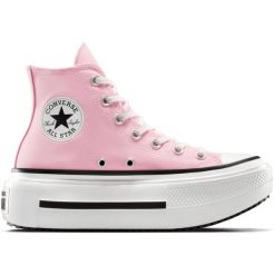 Buty sportowe Converse Ct As Lift Double Stack. Czerwone buty sportowe lifestyle Converse, bez wzorów, sportowe, bez zapięcia. Za 490.00 zł.