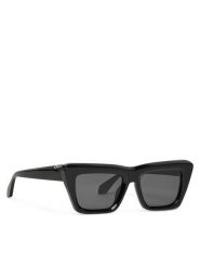 Off-White Okulary przeciwsłoneczne OERI13L Czarny. Czarne okulary przeciwsłoneczne OFF-WHITE, bez wzorów, plastikowe. Za 1,105.99 zł.