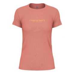 Koszulka damska Hannah Saffi II. Czerwone t-shirty sportowe Hannah, bez wzorów, z materiału, bez ramiączek, trekkingowe. Za 231.55 zł.