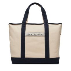 Torebka Tommy Hilfiger. Czarne torebki klasyczne Tommy Hilfiger, bez wzorów, klasyczne, bez dodatków. Za 449.99 zł.