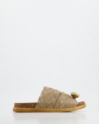 KLAPKI DAMSKIE 44655 MACRAME TA. Klapki Venezia, bez wzorów, bez obcasa, bez zapięcia. Za 239.00 zł.
