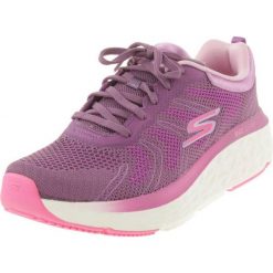 Buty do biegania Damskie Skechers. Czerwone buty do biegania Skechers, bez wzorów, bez zapięcia, do biegania. Za 283.99 zł.