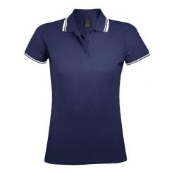 Damska Koszulka Polo Pasadena. Białe t-shirty sportowe SOL'S, m, bez wzorów, bez ramiączek. Za 90.99 zł.