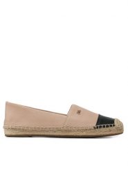 MICHAEL Michael Kors Espadryle Kendrick Toe Cap 40S8KNFP2L Beżowy. Brązowe espadryle MICHAEL Michael Kors, bez wzorów, ze skóry, bez obcasa. Za 569.99 zł.