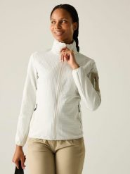 Regatta Kurtka polarowa "Ralina" w kolorze kremowym rozmiar: 34. Brązowe kurtki Regatta, bez wzorów, z polaru, bez kaptura. Za 128.25 zł.