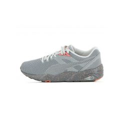 Buty PUMA R698 Knit Szare. Szare buty treningowe Puma, bez wzorów, z materiału, bez zapięcia. Za 373.35 zł.