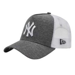 Czapka Z Daszkiem Unisex Dla Dorosłych Jersey Ess 9Forty New York Yankees. Szare czapki z daszkiem New Era, bez wzorów, z jersey, sportowe. Za 186.99 zł.