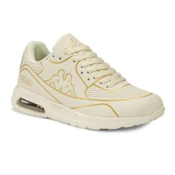 Buty damskie Kappa Harlem Emb GC. Brązowe buty sportowe lifestyle Kappa, bez wzorów, sportowe, bez zapięcia. Za 94.99 zł.