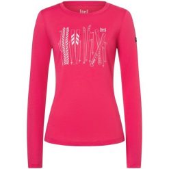 Koszulka z długim rękawem damska SUPER.NATURAL W Fourski. Czerwone t-shirty sportowe super.natural, s, bez wzorów, z materiału, bez ramiączek, narciarskie. Za 279.99 zł.