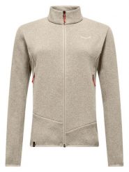 Salewa Kurtka polarowa "Puez Rocca" w kolorze beżowym rozmiar: 42. Brązowe kurtki Salewa, bez wzorów, z materiału, bez kaptura. Za 214.70 zł.