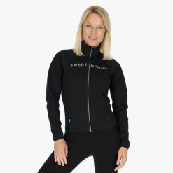 Kurtka rowerowa kobieca Swedemount Giro 3L Jacket szybkoschnąca. Czarne kurtki do biegania SWEDEMOUNT, l, bez wzorów, z tkaniny, bez kaptura, na fitness i siłownię. Za 499.99 zł.