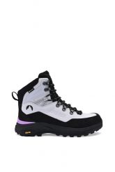Buty damskie wysokie Hiking Gtx Leather Women TFBBAN92121. Szare buty trekkingowe TOREAD, bez wzorów, z gore-texu, bez zapięcia, trekkingowe, gore-tex. Za 949.99 zł.