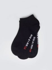 Stopki unisex bawełniane trójpak czarne Filixon 906. Czarne skarpetki BIG STAR, bez wzorów, z bawełny. Za 39.99 zł.