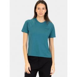 Koszulka sportowa damska Columbia Summit Valley. Zielone t-shirty sportowe Columbia, xs, bez wzorów, bez ramiączek, trekkingowe. Za 229.00 zł.