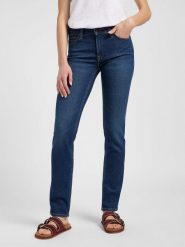 LEE DAMSKIE SPODNIE JEANSOWE LEE ELLY RAIN FALLS 112365083. Jeansy Lee, l, bez wzorów, z jeansu. Za 199.99 zł.