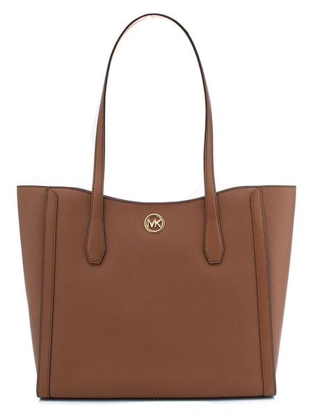 Michael Kors Shopper bag w kolorze brązowym - 33 x 30 x 12 cm rozmiar: onesize. Brązowe shopper bag Michael Kors, bez wzorów, z materiału, na ramię, bez dodatków. Za 830.67 zł.