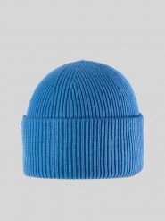 4F Czapka zimowa damska - niebieska Uniwersalny. Niebieskie czapki zimowe 4f, bez wzorów, z dzianiny, biznesowe. Za 49.99 zł.