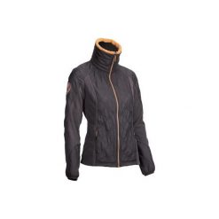 Polar jeździecki 500 Warm damski. Niebieskie bluzy z polaru FOUGANZA, bez wzorów, z materiału, do jazdy konnej. Za 129.99 zł.