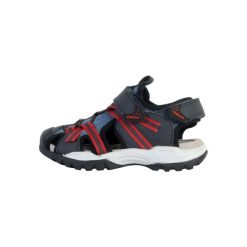 Sandały Geox Model J Borealis B. B Kolor Niebieski. Niebieskie sandały Geox, bez wzorów, z tkaniny, bez obcasa, bez zapięcia. Za 277.05 zł.