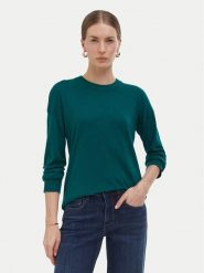 Liu Jo Sweter WF6418 MA16R Zielony ciemny Regular Fit. Zielone swetry Liu Jo, s, bez wzorów, z wełny, bez ramiączek. Za 469.99 zł.