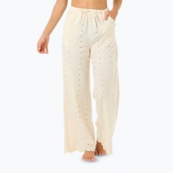 Spodnie damskie Rip Curl San Carlos La Joya. Brązowe spodnie dresowe RIPCURL, bez wzorów, długie. Za 219.99 zł.
