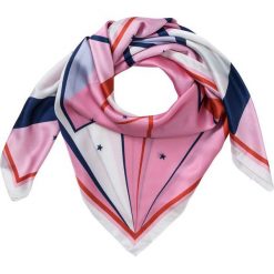 Chusta "Gwiazdy" bonprix różowo-czerwono-niebieski. Chusty marki bonprix. Za 37.99 zł.