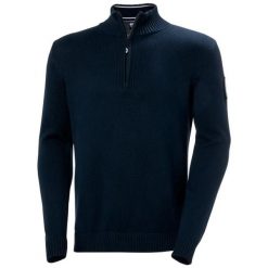 Sweter 1/2 zip Helly Hansen The Ocean Race. Niebieskie swetry Helly Hansen, l, bez wzorów, z bawełny, bez ramiączek. Za 488.50 zł.