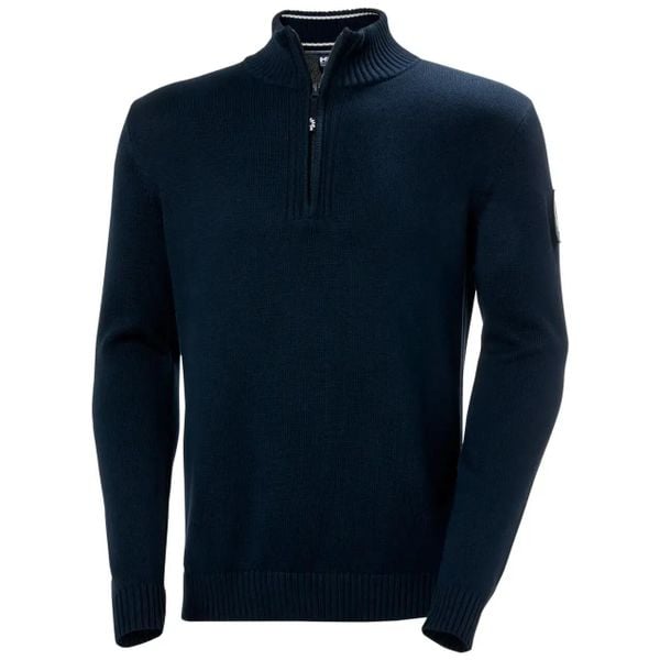 Sweter 1/2 zip Helly Hansen The Ocean Race. Niebieskie swetry Helly Hansen, l, bez wzorów, z bawełny, bez ramiączek. Za 488.50 zł.