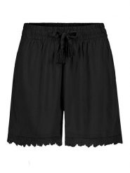 Sublevel Szorty w kolorze czarnym rozmiar: XL. Czarne szorty Sublevel, bez wzorów, z wiskozy. Za 39.99 zł.