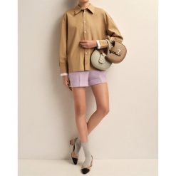 Czółenka GINO ROSSI. Brązowe czółenka Gino Rossi, bez wzorów, bez obcasa, bez zapięcia. Za 259.99 zł.