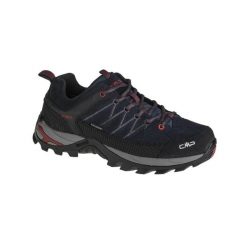 Buty trekkingowe CMP Rigel. Czerwone buty trekkingowe CMP, bez wzorów, z materiału, bez zapięcia, trekkingowe. W wyprzedaży za 359.99 zł.