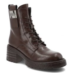 Brązowe Botki Artiker Stylowe Buty Damskie Na Obcasie. Brązowe botki Artiker, bez wzorów, ze skóry, eleganckie, bez obcasa, na obcasie, bez zapięcia. Za 359.00 zł.