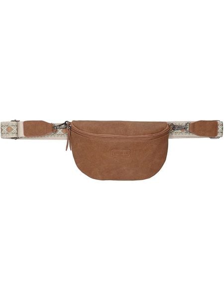 Beagles Saszetka "Malaga" w kolorze jasnobrązowym - 25 x 17 x 4 cm rozmiar: onesize. Brązowe nerki i saszetki Beagles, bez wzorów, z materiału, sportowe, małe, bez dodatków. Za 63.95 zł.