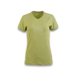 T-Shirt Ande New Loto Lady Damskie. Zielone t-shirty sportowe Ande, s, bez wzorów, z materiału, bez ramiączek, trekkingowe. Za 173.99 zł.