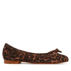 Baleriny Balagan. Brązowe baleriny BALAGAN, bez wzorów, bez obcasa, bez zapięcia. Za 549.99 zł.