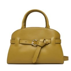 Torebka Coccinelle. Brązowe torebki klasyczne Coccinelle, bez wzorów, klasyczne, bez dodatków. Za 1,619.00 zł.