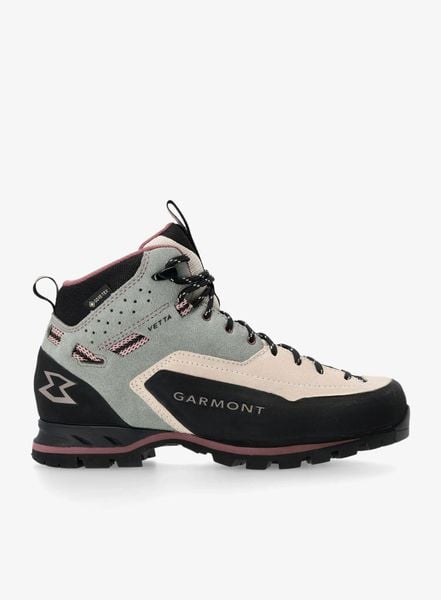 Buty podejściowe damskie Garmont Vetta Evo GTX. Zielone buty trekkingowe Garmont, bez wzorów, z gore-texu, bez zapięcia, trekkingowe, gore-tex. Za 940.50 zł.
