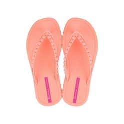 Japonki damskie Ipanema 27130AV472. Czerwone japonki Ipanema, bez wzorów, z materiału. Za 118.00 zł.