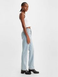 Levi's® Jeansy 501® 12501-0466 Niebieski Straight Fit. Niebieskie jeansy s, bez wzorów, z bawełny. Za 469.99 zł.