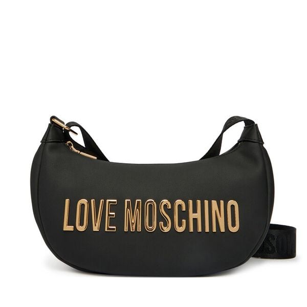 Torebka LOVE MOSCHINO. Czarne listonoszki Love Moschino, bez wzorów, bez dodatków. Za 471.99 zł.
