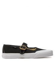 Vans Trampki Mary Jane VN000CRR6BT1 Czarny. Czarne trampki Vans, bez wzorów, z materiału, bez zapięcia. Za 189.99 zł.