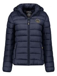 Geographical Norway Kurtka pikowana "Atikamap" w kolorze granatowym rozmiar: XXL. Niebieskie kurtki Geographical Norway, xxl, bez wzorów, bez kaptura. Za 174.84 zł.