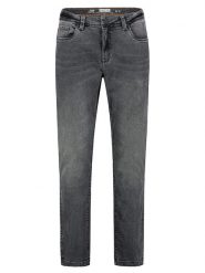 Sublevel Dżinsy - Regular fit - w kolorze antracytowym rozmiar: W33. Czarne jeansy Sublevel, z aplikacjami, ze skóry, klasyczne. Za 125.95 zł.