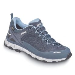 Buty damskie trailowe damskie Meindl Lite GTX. Niebieskie buty trekkingowe MEINDL, bez wzorów, z gore-texu, bez zapięcia, do biegania, gore-tex. Za 1,020.50 zł.