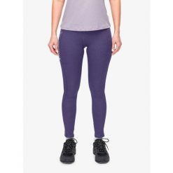 Legginsy damskie Columbia Move Legging. Fioletowe legginsy Columbia, bez wzorów, sportowe. Za 162.69 zł.